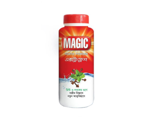 Magic Extra Fresh Tooth Powder-100g