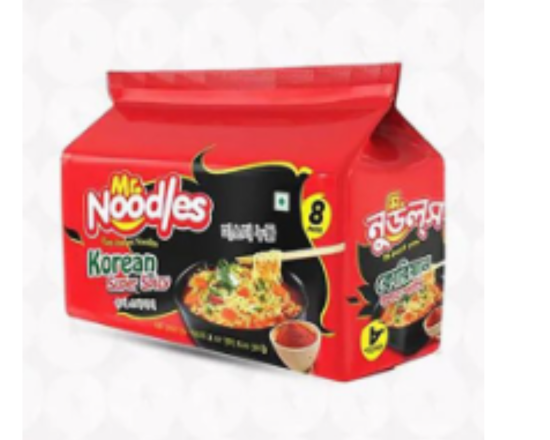 Mr. Noodles Korean Super Spicy 8pcs x 62g=496g,-81788